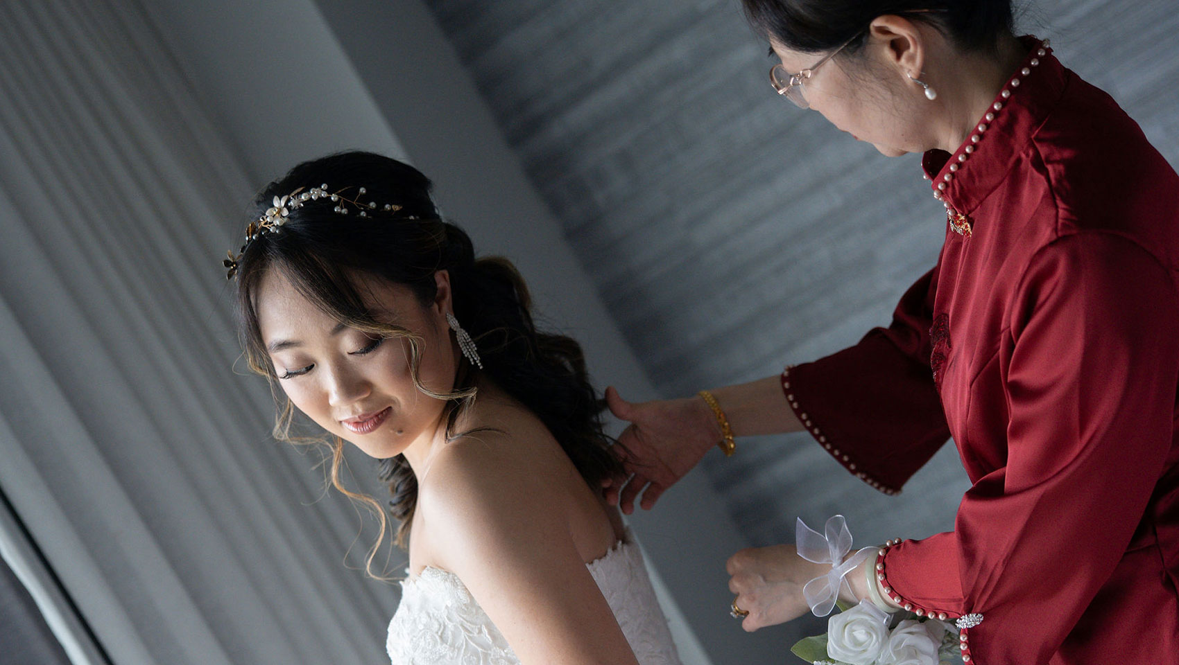 Macy and Stanley wedding day