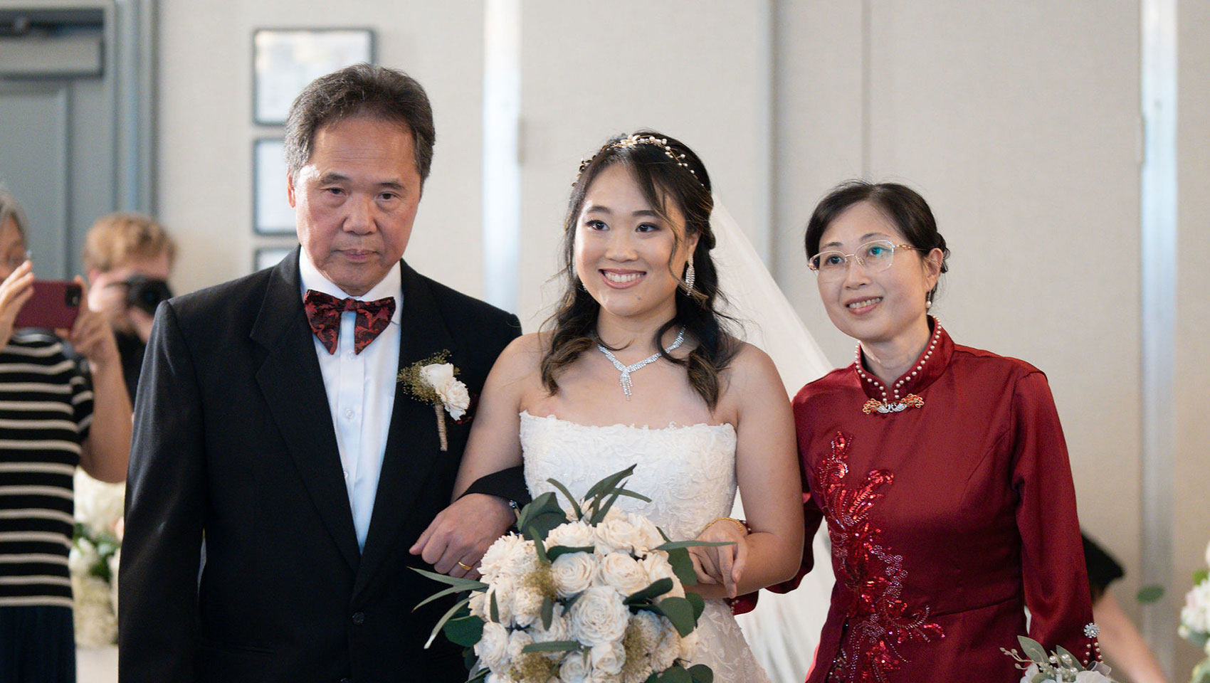 Macy and Stanley wedding day