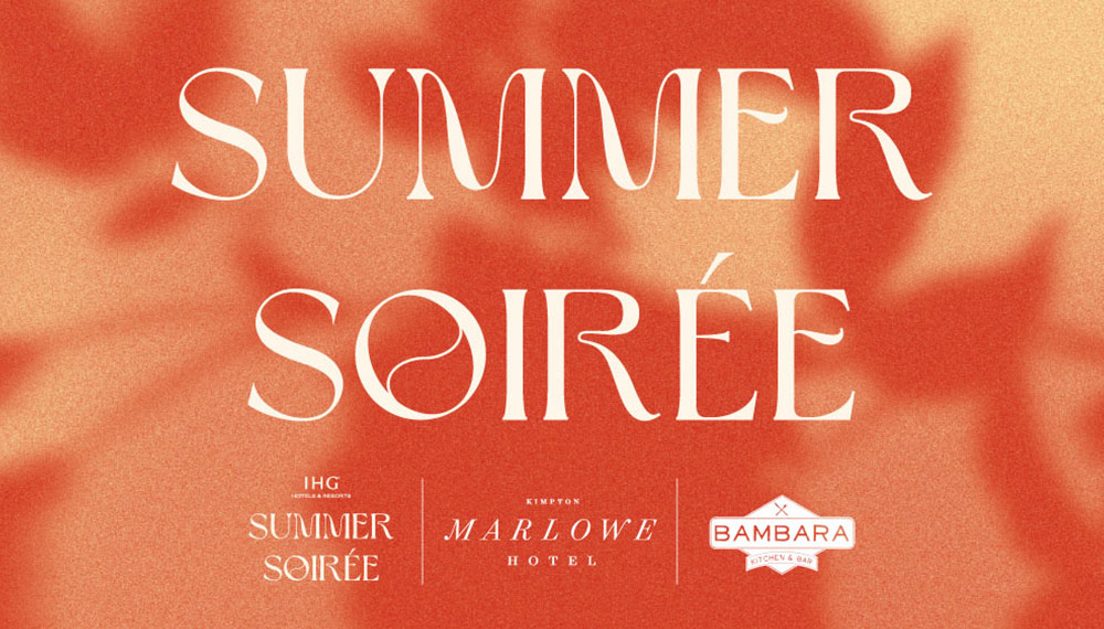 Summer Soiree flyer