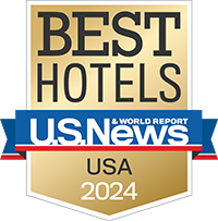 US News Best Hotels 2024 Badge