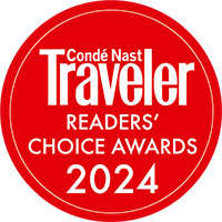 Conde Nast Traveler Readers' Choice Awards 2024 badge